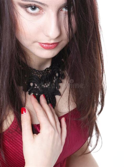 Beautiful Brunette Woman Long Hair Stock Image Image Of Female Beautiful 31281225