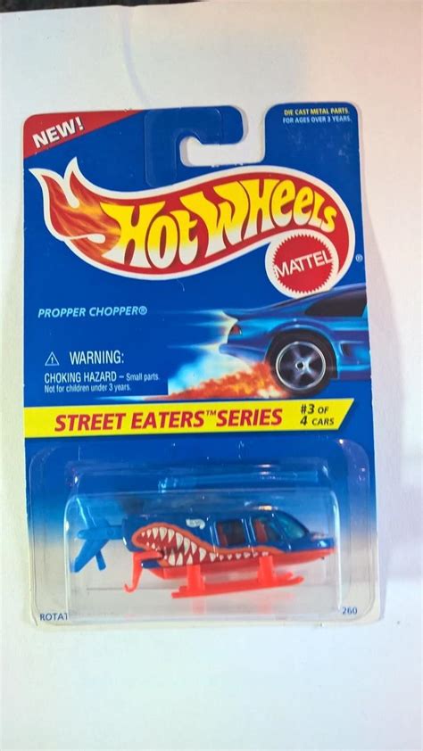 Amazon Mattel Hot Wheels Street Eaters Propper Chopper Of Toys Games