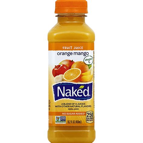 Naked 100 Juice Orange Mango 15 2 Fl Oz Fruit Berry My Country Mart KC Ad Group