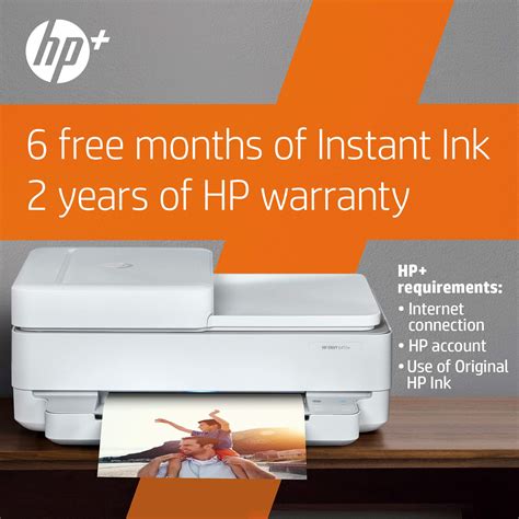 HP ENVY 6455e All In One Wireless Color Printer With Bonus 6 Months