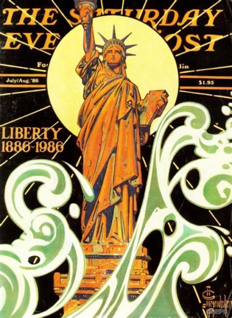 Statue Of Liberty The Saturday Evening Post