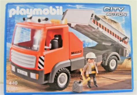 Chantiers Playmobil City Action Camion De Neuf Et