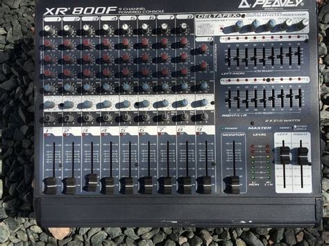 Peavey Xr 800f Mixer Plus Speakers In Achnasheen Highland Gumtree