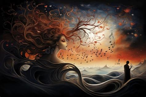 Whispering Wind Whispers Generative Ai Stock Illustration