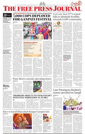 Free Press Journal Mumbai Edition 1 Sat 7 Sep 24