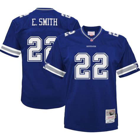 Infant Dallascowboys Emmitt Smith Mitchell And Ness Navy 1996 Retired