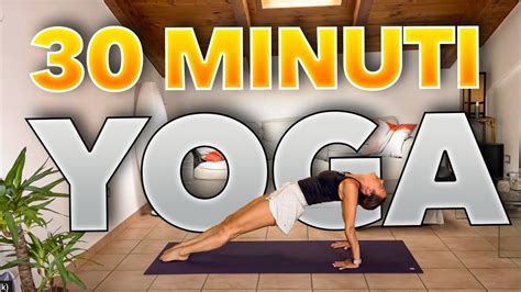 Lezione Di Yoga Completa Vinyasa Yoga Minuti Youtube