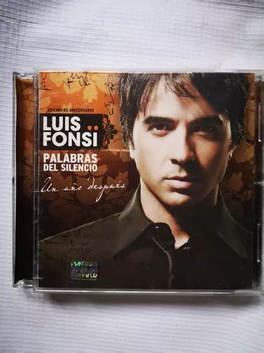 Luis Fonsi Palabras Del Silencio Album Doble Disco Compacto | MercadoLibre