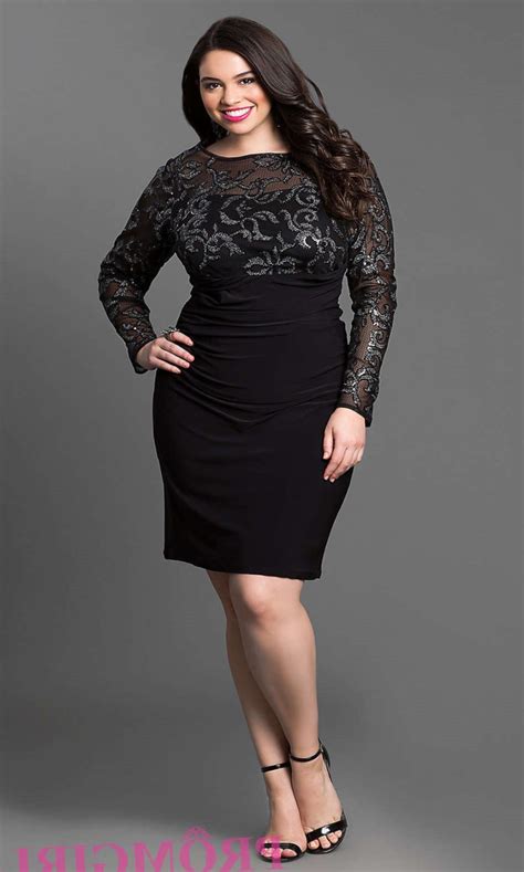 Fall Cocktail Plus Size Dresses 2019 Pluslookeu Collection