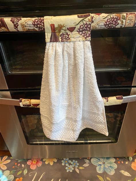 Oven Door Towel Kitchen Hanging Towel Dish Towel Bathroom Etsy