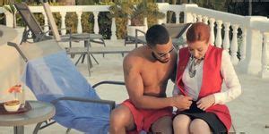 Redhead Latina Bianca Resa Bounces On Black Cock Outdoors Tnaflix