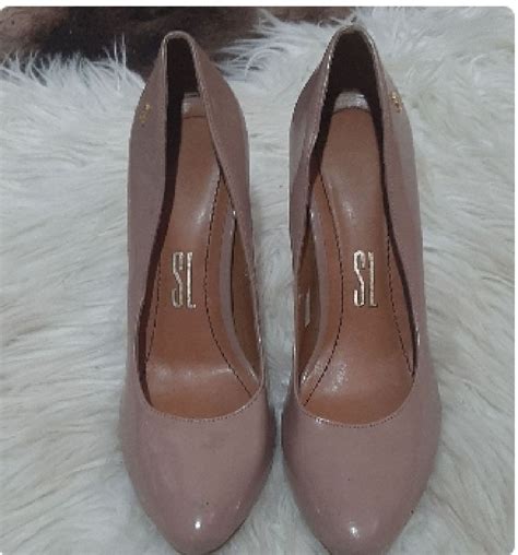 Scarpin Nude Santa Lolla Sapato Feminino Santa Lolla Usado Enjoei