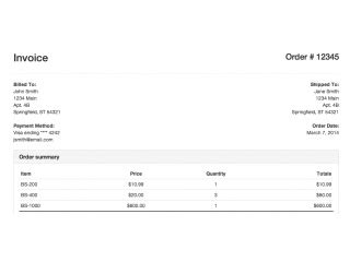 Bootstrap Snippet Invoice Using Html