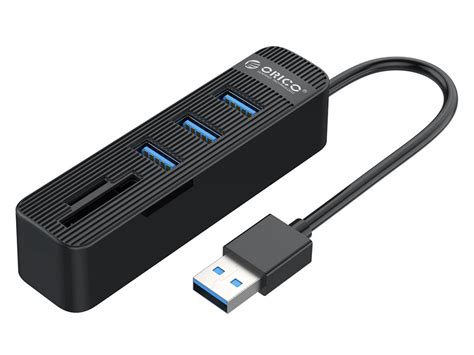 5 In 1 Usb 30 Card Reader Orico 3 Port Usb 30 Hub With 1 Sdtf Card