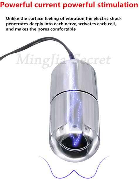 Electric Shock Anus Vagina Kegel Ball Electro Shock G Spot Clitoral Love Egg Stimulator