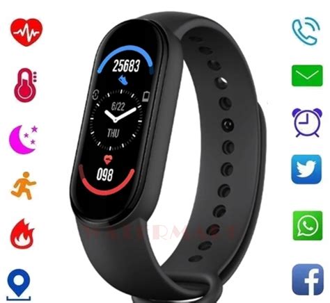 Smartband M Opaska Sportowa Smartwatch Zegarek