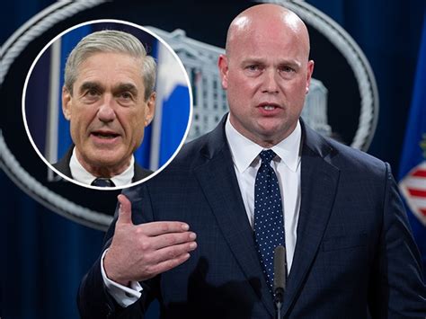 Matthew Whitaker: Mueller Probe May Be 'Close to Being Completed'