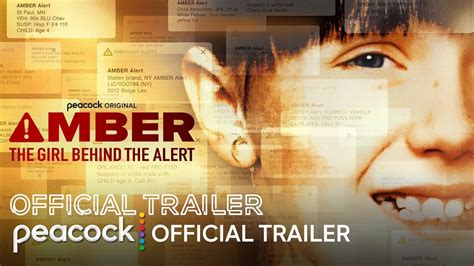 Amber The Girl Behind The Alert Official Trailer Peacock Original