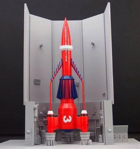 Aoshima Thunderbird 3 Launch Bay 1 350 Thunderbirds Are Go