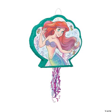 Disney The Little Mermaid Pull String Piñata Oriental Trading