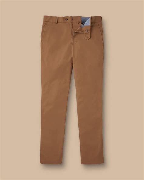 Ultimate Non Iron Chinos Camel Charles Tyrwhitt