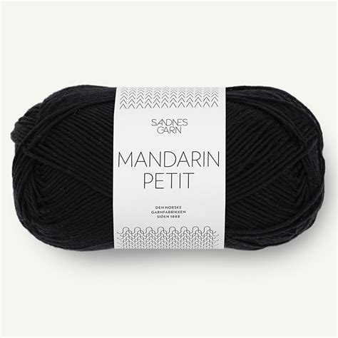 Sandnes Mandarin Petit 1099 Schwarz Lanade 5 75