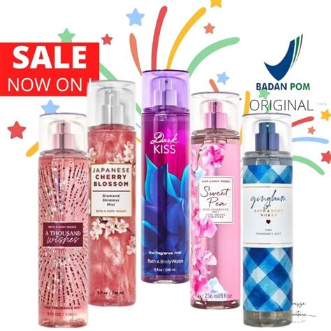 Jual BBW Bath And Body Works Fine Fragrance Body Mist 236ML Shopee Indonesia