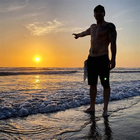 sunset man beach  photo  pixabay pixabay