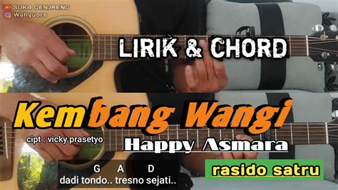 Kembang Sing Wangi Nggo Sandaran Kupu Kupu Happy Asmara Cover Guitar