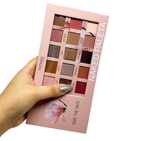 Paleta De Sombras Naked Febella Pso Para Revenda No Ataca Virtual Make Maquiagem