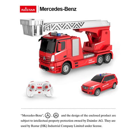 Rastar Mercedes-Benz 2U1 Vatrogasni set | Pertini Online Prodavica