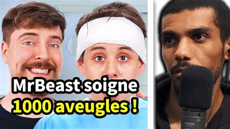 Mrbeast Soigne Personnes Aveugles C Est Du Jamais Vu Youtube