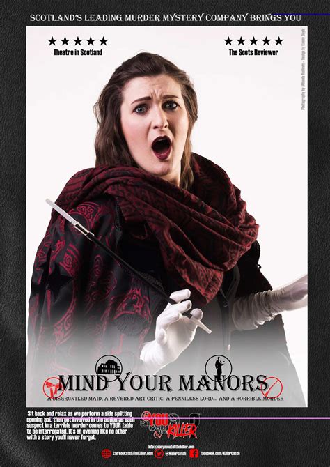 Gaiety on Tour - Can You Catch The Killer - Mind Your Manors