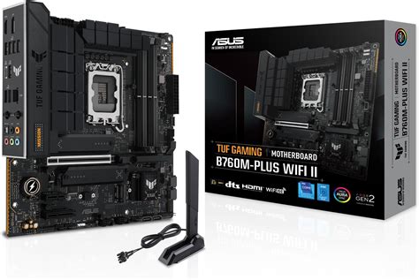 ASUS TUF Gaming B760-PLUS WiFi D4, Intel LGA 1700, 4 x DIMM DDR4, 1 x ...
