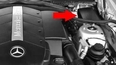 sl500 sl55 r230 fuse box engine bay driver side – MB Medic