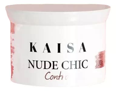 Gel Kaisa G Capsula Alongamento Unha Revestimento Superior Cor Nude Chic Mercadolivre