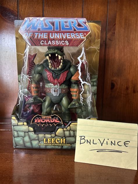 Mattel 2011 MOTUC Masters Of The Universe Classics LEECH New Sealed HE