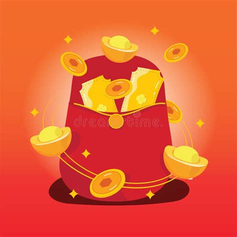 Illustration Red Money Bag1 Stock Illustrations – 2 Illustration Red ...