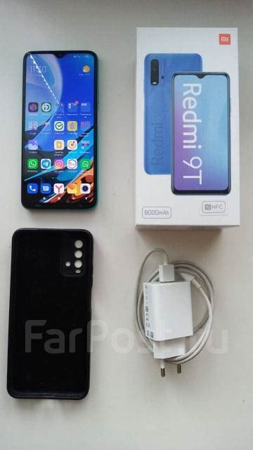 Xiaomi Redmi 9T 64 ГБ зеленый, 64 гб, 6.53", моноблок, 4G LTE, Dual-SIM ...