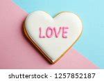 Colorful Heart Shaped Cookies Image Free Stock Photo Public Domain