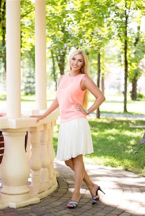 Beautiful Svetlana Y O From Kharkov With Blonde Hair ID