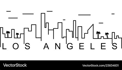 Los Angeles Logo Black