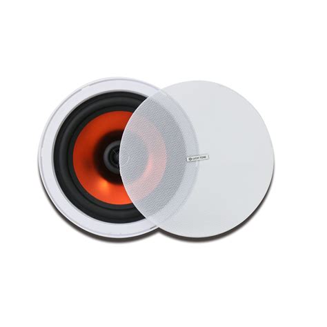Pa System Passive Abs 6 Inch 100v 15w Rimless 2 Way Coaxial In Ceiling