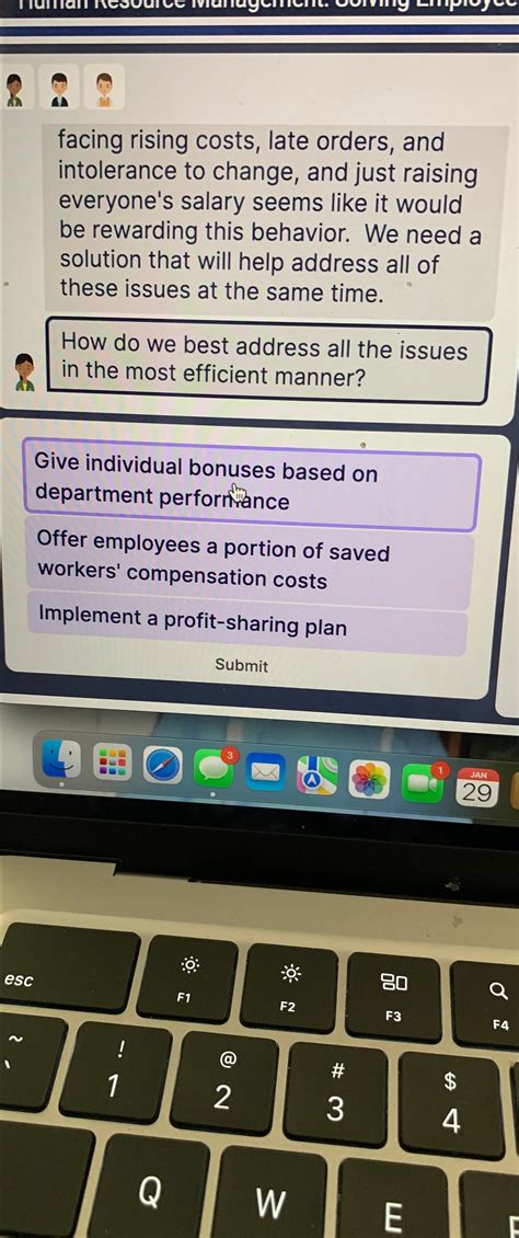 Solved facing rising costs, late orders, and intolerance to | Chegg.com