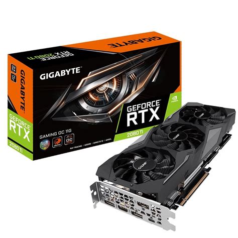 GIGABYTE VGA NVIDIA GeForce® RTX 2080 Ti WINDFORCE 11G, 11GB GDDR6