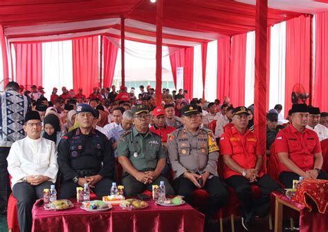 Pimpinan Anggota Dprd Kabupaten Dharmasraya Hadiri Groundbreaking Pasar