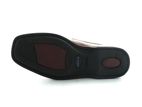 Anatomic And Co Belem Mens Wide Slip On Formal Shoes Tan Leather