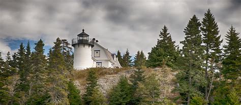 Bear Island Lighthouse Photograph by Barbara Rabek - Fine Art America