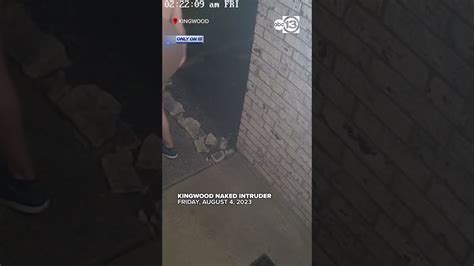 Couple Couldn T Believe An Intruder Fully Nude They Believe He Has Tried Hitting Other Neighbors