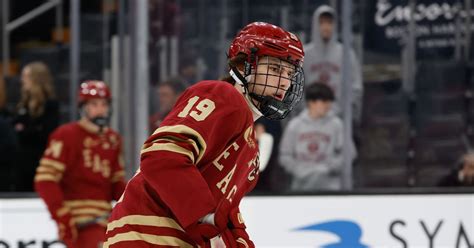 Cutter Gauthier Hat Trick Leads Boston College Mens Hockey To Comeback